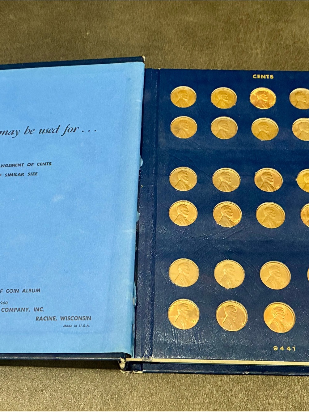 Complete Lincoln Memorial Cent Whitman Collection 1959-2020 P & D Mints